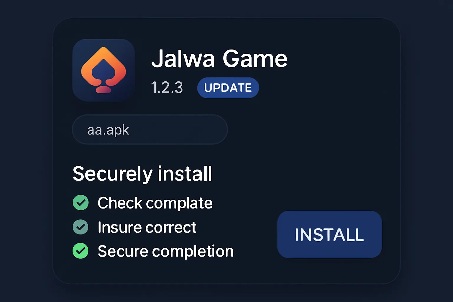 Jalwa Game version details